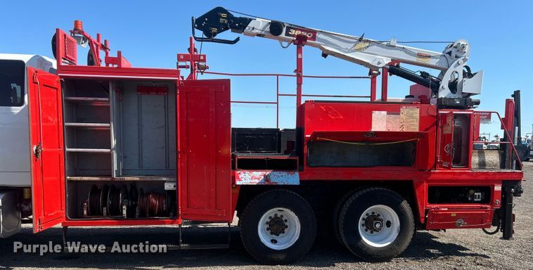 image for item EG0947 2012 International  7600  Crew Cab utility / service truck