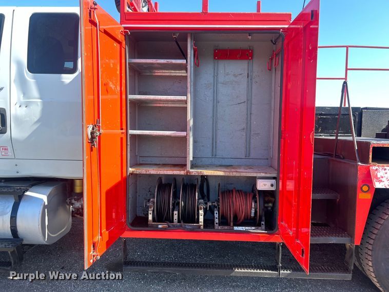 image for item EG0947 2012 International  7600  Crew Cab utility / service truck