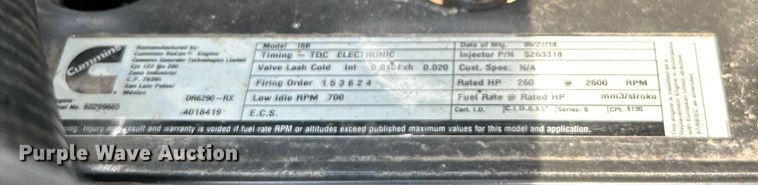 image for item EG0973 2007 Kenworth  T300 utility / service truck