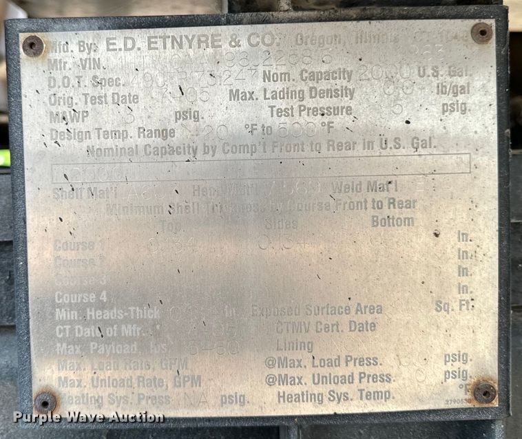 image for item EH4340 2006 International 7400  oil distributor truck