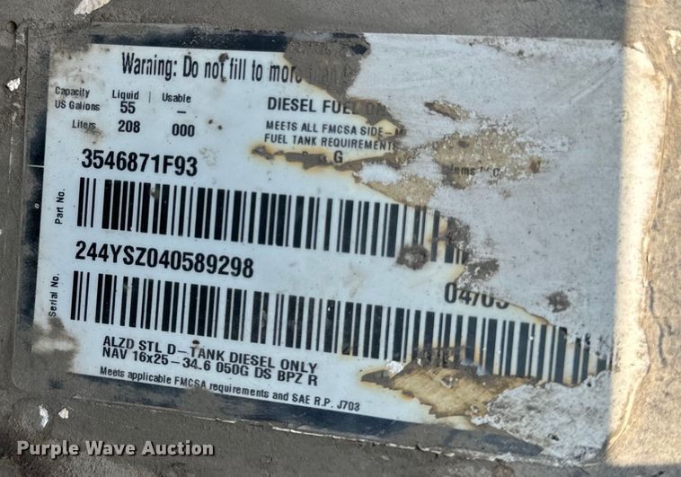 image for item EH4340 2006 International 7400  oil distributor truck