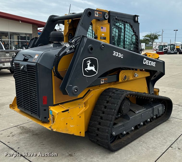 image for item EH4408 2024 John Deere 333G tracked skid steer loader