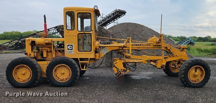 image for item EI8224 1970 Caterpillar  112F rigid frame motor grader
