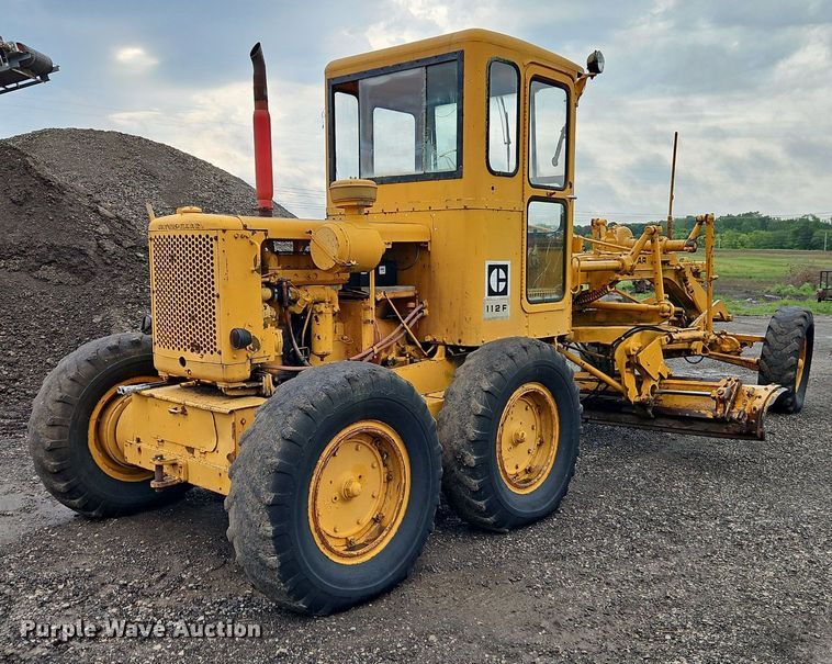 image for item EI8224 1970 Caterpillar  112F rigid frame motor grader