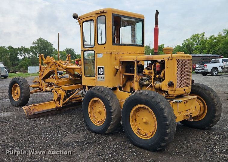 image for item EI8224 1970 Caterpillar  112F rigid frame motor grader