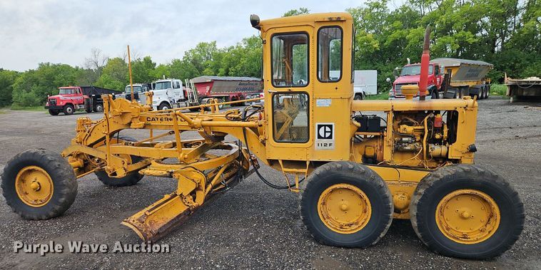 image for item EI8224 1970 Caterpillar  112F rigid frame motor grader