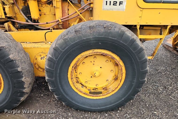 image for item EI8224 1970 Caterpillar  112F rigid frame motor grader