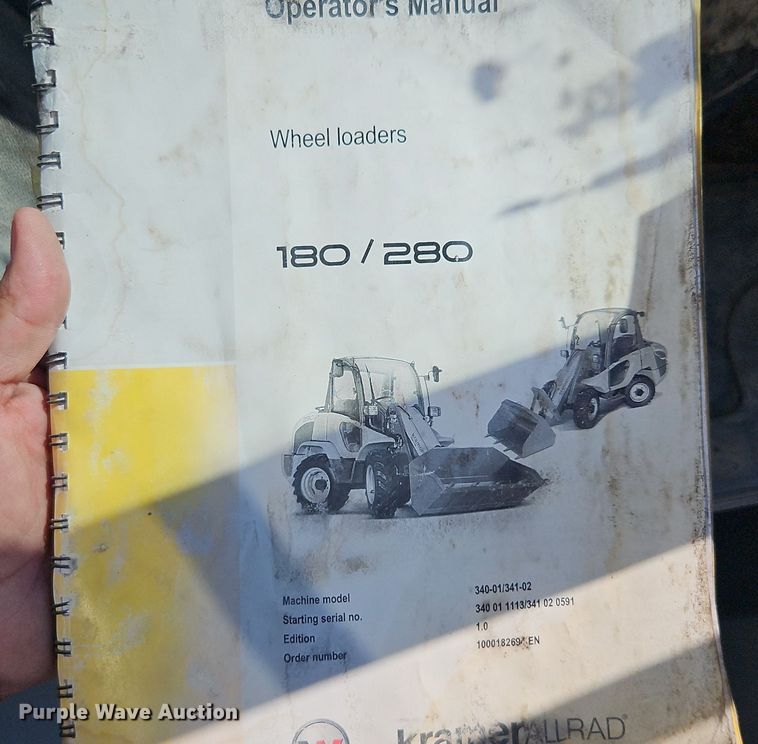 image for item EI8232 2008 Wacker Neuson 341 wheel loader