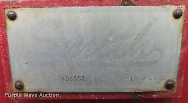 image for item EI8247 1992 Ford L9000 dump truck