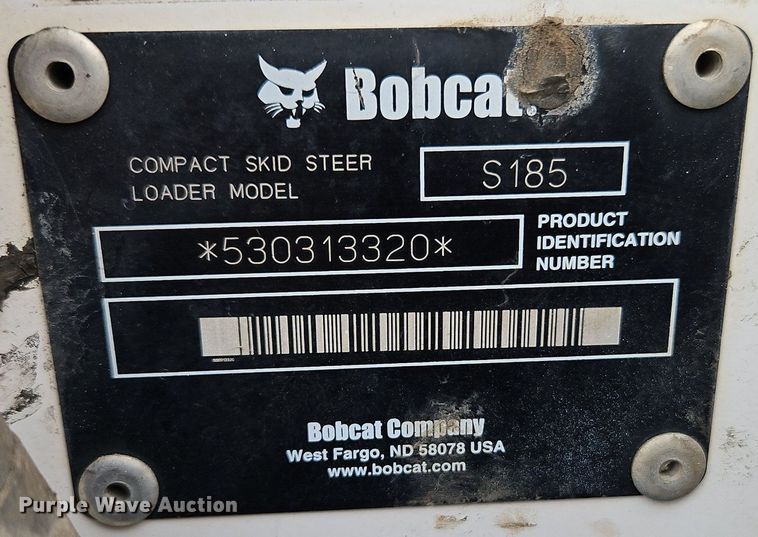 image for item EI8250 2006 Bobcat S185 skid steer loader