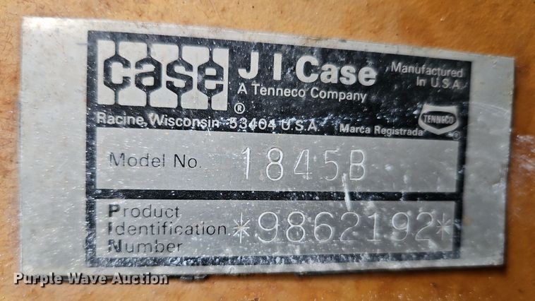 image for item EI8251 1983 Case 1845B skid steer loader