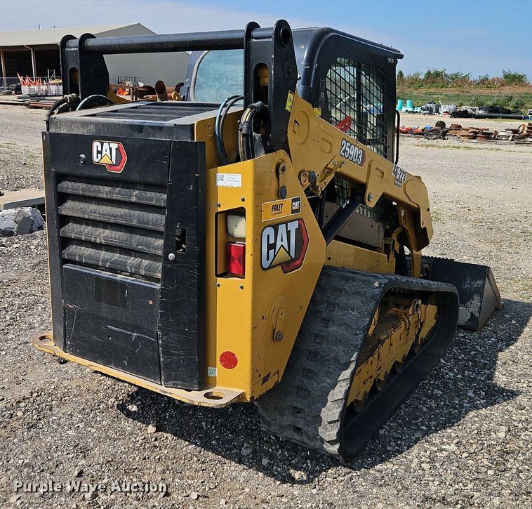 image for item EI8255 2020 Caterpillar  259D3 tracked skid steer loader