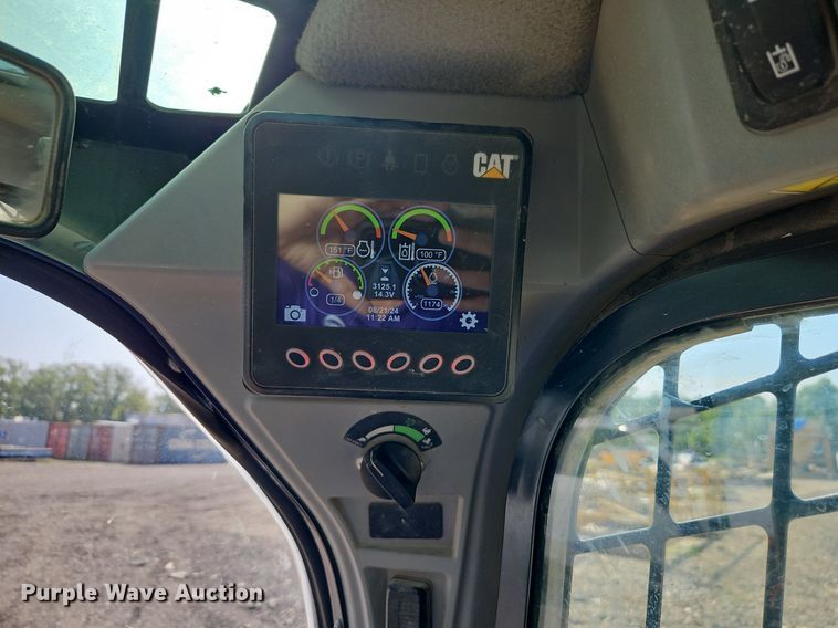 image for item EI8255 2020 Caterpillar  259D3 tracked skid steer loader