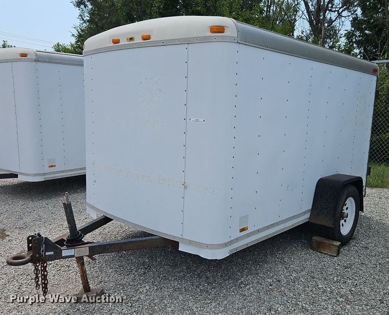 image for item EI8270 1993 Pace American F610SA enclosed cargo trailer