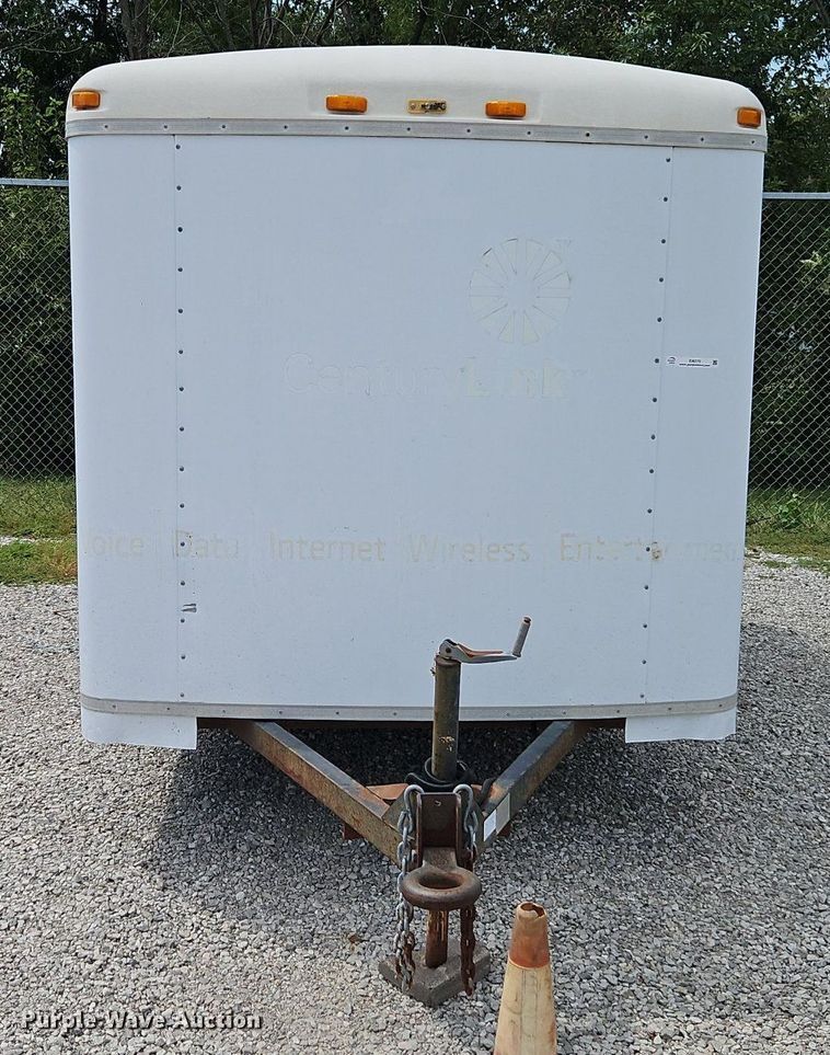 image for item EI8270 1993 Pace American F610SA enclosed cargo trailer