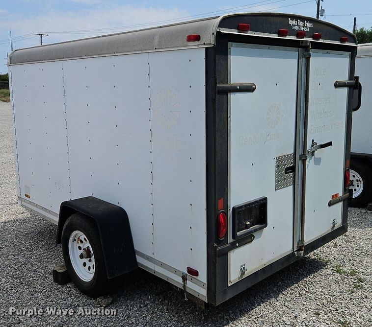 image for item EI8270 1993 Pace American F610SA enclosed cargo trailer