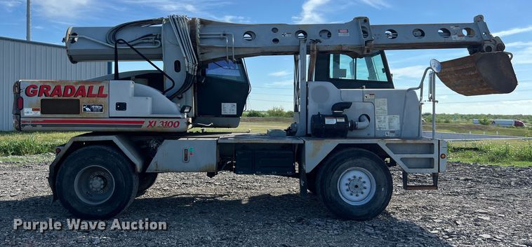 image for item EJ2933 Gradall XL3100 wheeled excavator