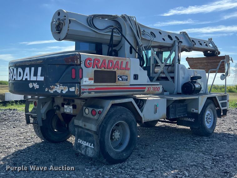 image for item EJ2933 Gradall XL3100 wheeled excavator
