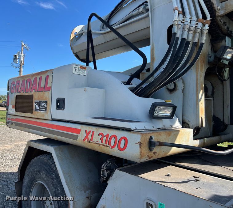 image for item EJ2933 Gradall XL3100 wheeled excavator