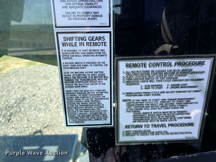 image for item EJ2933 Gradall XL3100 wheeled excavator