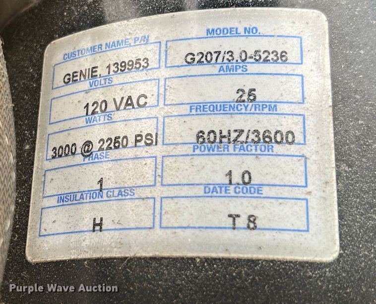 image for item EJ2938 2013 Genie Z-60/34 boom lift