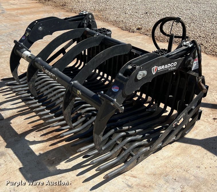 image for item EJ2959 Paladin skid steer rock grapple bucket