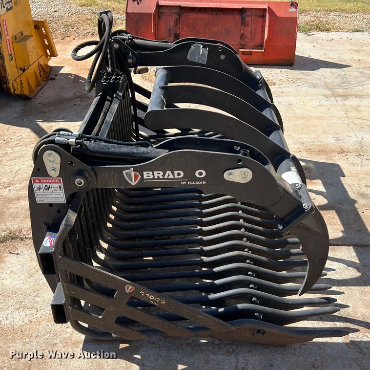 image for item EJ2959 Paladin skid steer rock grapple bucket