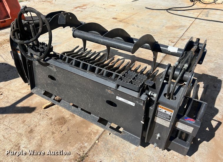 image for item EJ2959 Paladin skid steer rock grapple bucket