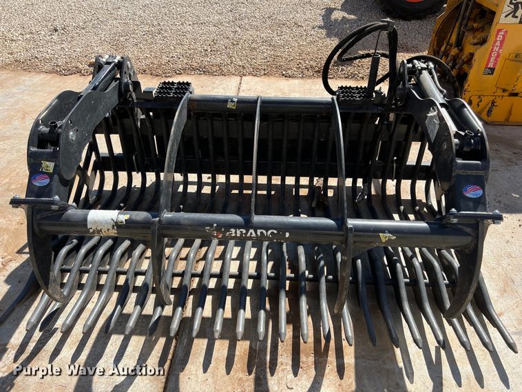 image for item EJ2959 Paladin skid steer rock grapple bucket