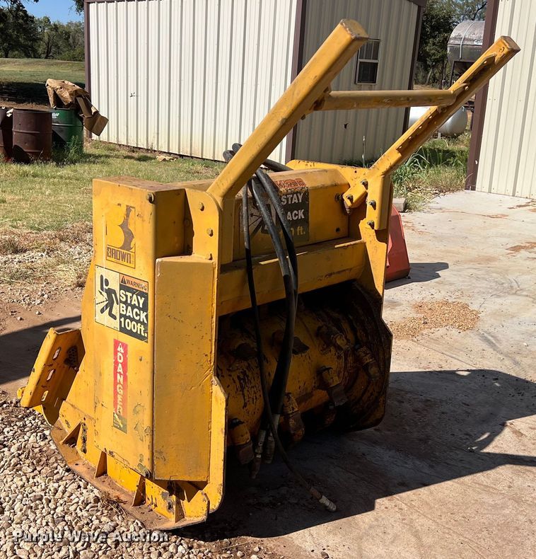 image for item EJ2960 Brown BC 283 skid steer mulcher