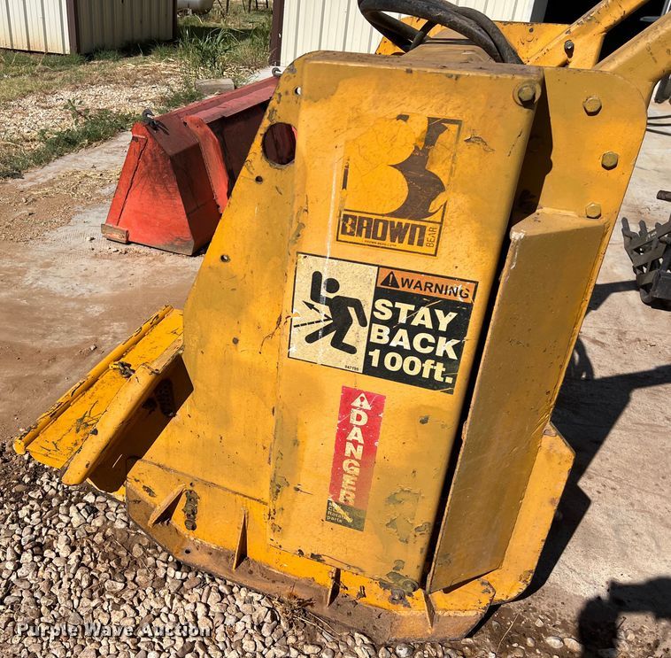image for item EJ2960 Brown BC 283 skid steer mulcher