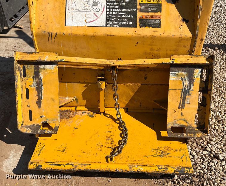 image for item EJ2960 Brown BC 283 skid steer mulcher
