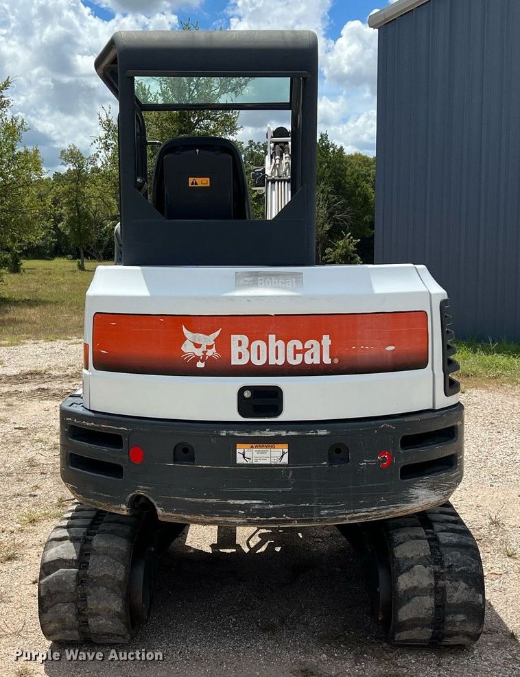 image for item EJ2974 2016 Bobcat E42 mini excavator