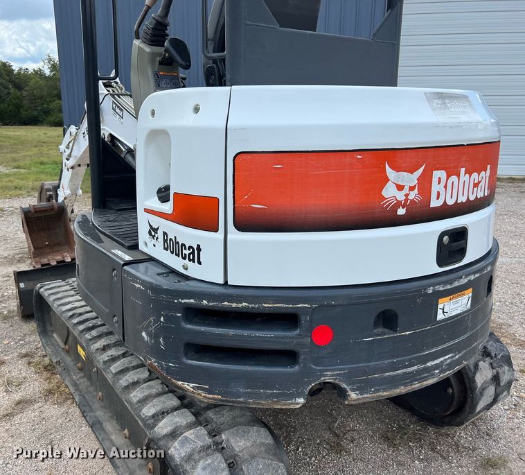 image for item EJ2974 2016 Bobcat E42 mini excavator