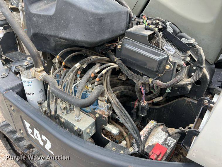 image for item EJ2974 2016 Bobcat E42 mini excavator