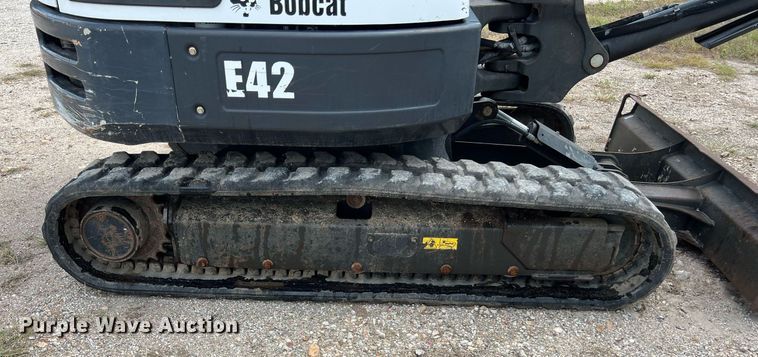 image for item EJ2974 2016 Bobcat E42 mini excavator
