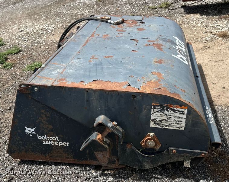 image for item EJ7169 Bobcat  skid steer sweeper