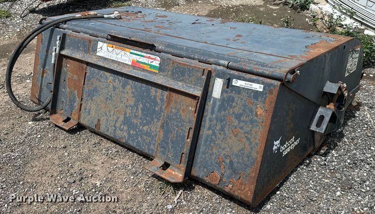 image for item EJ7169 Bobcat  skid steer sweeper