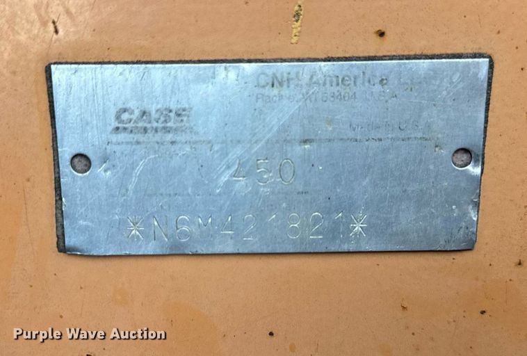 image for item EJ7213 2006 Case 450 skid steer loader