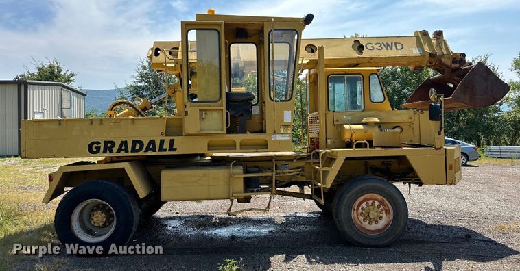 image for item EJ8837 1997 Gradall G3WD wheeled excavator