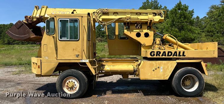 image for item EJ8837 1997 Gradall G3WD wheeled excavator