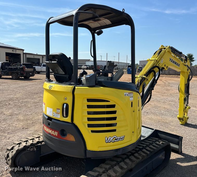 image for item EJ8849 2015 Yanmar VI035-6A mini excavator