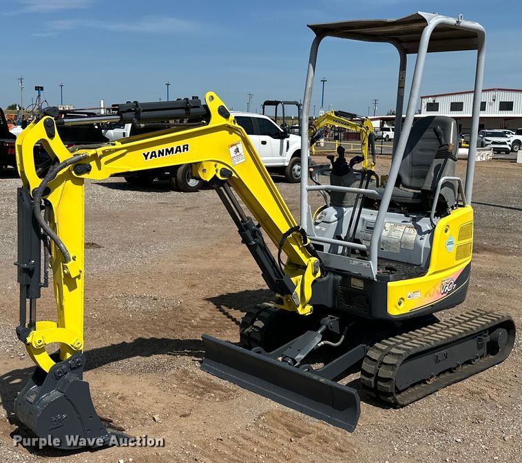 image for item EJ8850 2014 Yanmar VI017 mini excavator