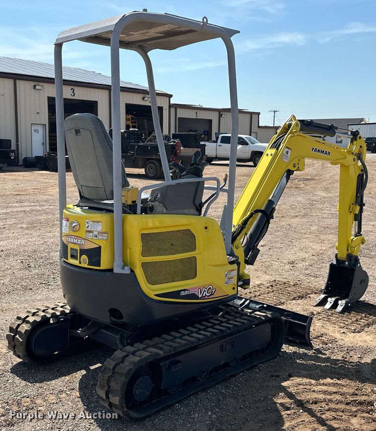 image for item EJ8850 2014 Yanmar VI017 mini excavator