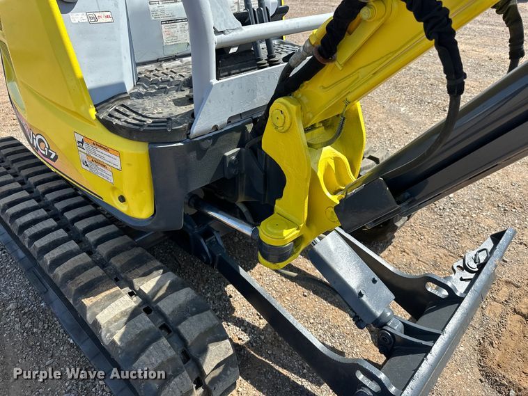 image for item EJ8850 2014 Yanmar VI017 mini excavator