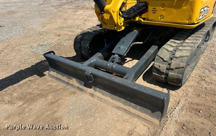 image for item EJ8852 2013 John Deere  27D mini excavator