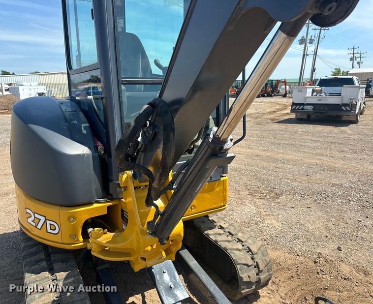 image for item EJ8852 2013 John Deere  27D mini excavator