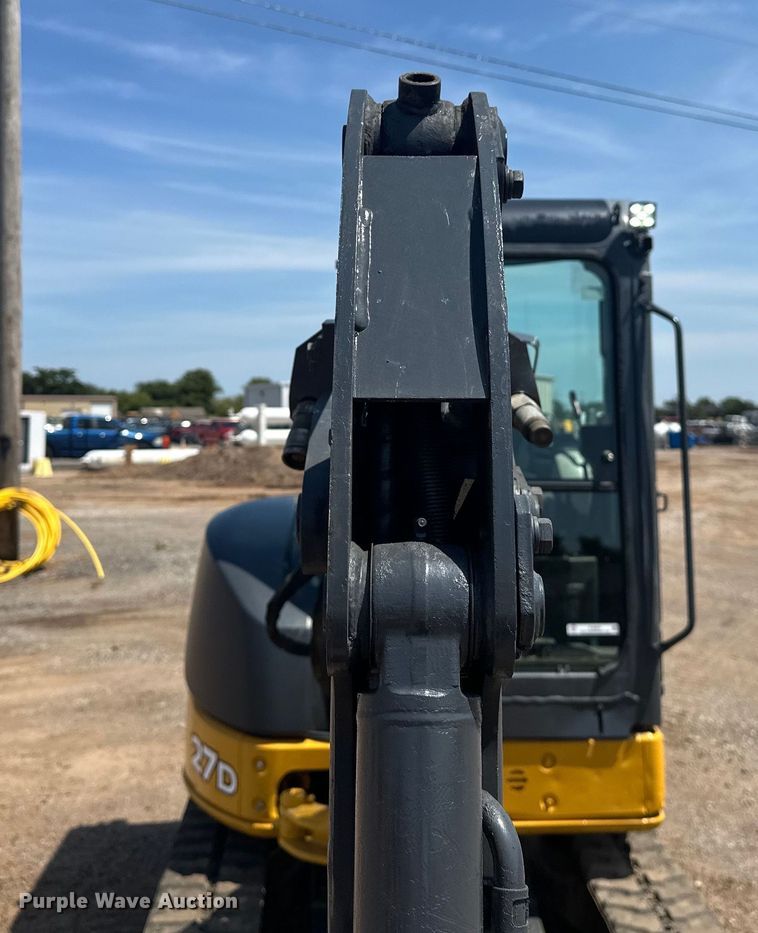 image for item EJ8852 2013 John Deere  27D mini excavator