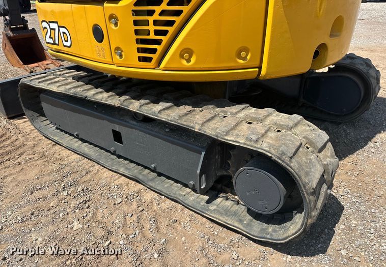 image for item EJ8852 2013 John Deere  27D mini excavator