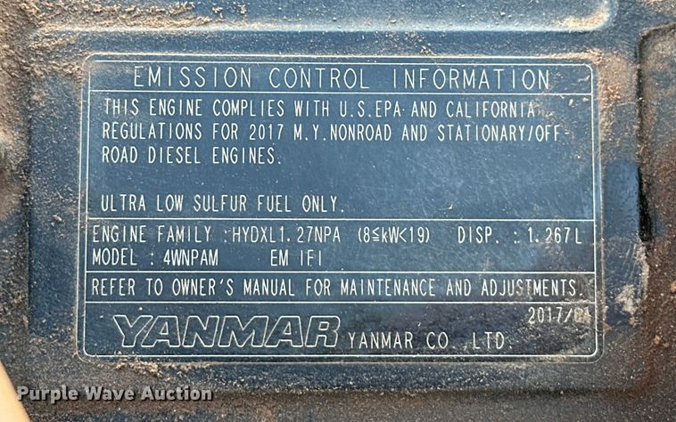 image for item EJ8854 2022 Ammann RamMax 1575 trench compactor